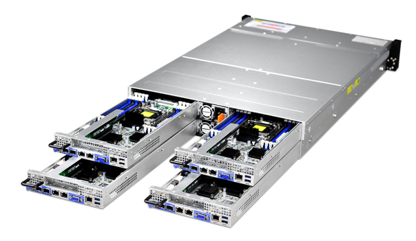 超融合服务器后面板图